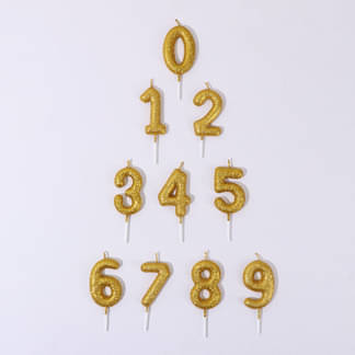 Number Golden Candle